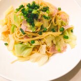 フライパンひとつとめんつゆで簡単！和風パスタ